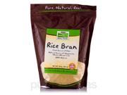 NOW Real Food Rice Bran 20 oz 567 Grams by NOW