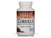 Full Spectrum Coriolus 1000 mg 90 Tablets by Planetary Herbals