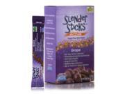 NOW Real Food Active Grape Slender Sticks Box of 12 Packets by NOW