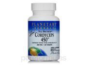 Full Spectrum Cordyceps 450 mg 60 Tablets by Planetary Herbals