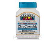 Zinc wih C and B6 Cherry Flavored 90 Chewables by 21st Century