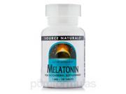 Melatonin 1 mg 100 Tablets by Source Naturals