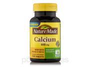 Calcium 600 mg with Vitamin D 120 Tablets by Nature Made