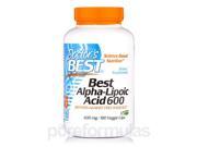 Best Alpha Lipoic Acid 600 180 Veggie Capsules by Doctor s Best