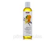 NOW Solutions Refreshing Vanilla Citrus Massage Oil 8 fl. oz 237 ml by NO