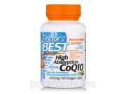 High Absorption CoQ10 with BioPerine 400 mg 60 Veggie Capsules by Doctor s Be