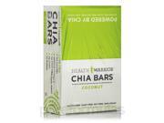 Chia Bars Coconut Box of 15 Bars by Health Warrior