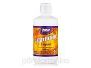 NOW Sports Liquid L Carnitine 1000 mg Citrus Flavor 32 fl. oz 946 ml by