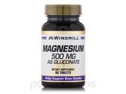 Magnesium Gluconate 500 mg 90 Tablets by Windmill