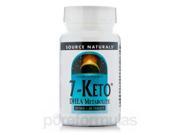 7 Keto DHEA 50 mg 60 Tablets by Source Naturals