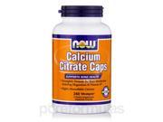 Calcium Citrate Caps 240 Veg Capsules by NOW