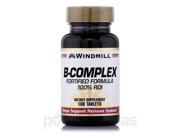 B Complex Fortified Formula 100 Tablets by Windmill