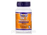 MK 7 Vitamin K 2 100 mcg 60 Veg Capsules by NOW
