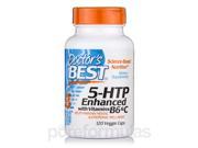 5 HTP Enhanced with Vitamins B6 C 120 Veggie Capsules by Doctor s Best
