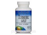 Turmeric Gold 500 mg 120 Capsules by Planetary Herbals