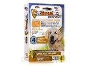 VetGuard Plus for Large Dogs 34 66 lbs 4 Applicators 0.10 fl. oz 3 ml Eac