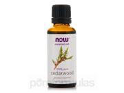 NOW Essential Oils Cedarwood Oil 1 fl. oz 30 ml by NOW