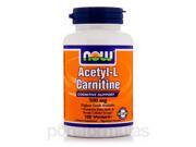 Acetyl L Carnitine 500 mg 100 Veg Capsules by NOW