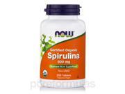 Spirulina 500 mg 200 Tablets by NOW