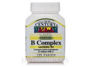B Complex with C 100 Caplets by 21st Century