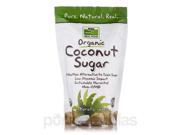 NOW Real Food Organic Coconut Sugar Non GMO 16 oz 454 Grams by NOW