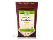 NOW Real Food Cashews Unsalted Whole Raw 10 oz 284 Grams by NOW