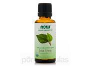 NOW Organic Essential Oils Tea Tree Essential 1 fl. oz 30 ml by NOW