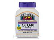 CoQ10 100 mg 90 Softgels by 21st Century