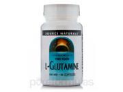 L Glutamine 500 mg 50 Capsules by Source Naturals