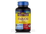 Fish Oil 1000 mg Omega 3 300 mg 90 Softgels by Nature Made