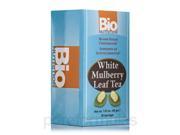 White Mulberry Leaf Tea 30 Tea Bags 1.61 oz 45 Grams each by Bio Nutrition