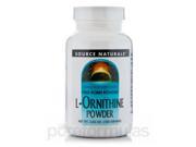 L Ornithine Powder 3.53 oz 100 Grams by Source Naturals