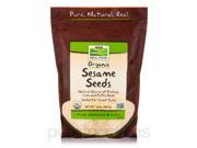 NOW Real Food Sesame Seeds 16 oz 454 Grams by NOW