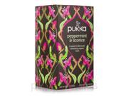 Peppermint Licorice Tea 20 Sachets by Pukka Herbs