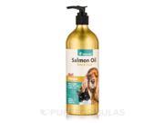 Salmon Oil for Dogs Cats Unscented 17 fl. oz 503 ml by NaturVet