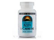 Acetyl L Carnitine 500 mg 120 Tablets by Source Naturals