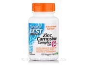 Zinc Carnosine Complex with PepZin GI 120 Veggie Capsules by Doctor s Best