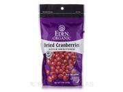 Dried Cranberries Apple Sweetened - 4 oz (113 Grams) by Eden Foods Dried Cranberries Apple Sweetened - 4 oz (113 Grams) by Eden Foods