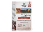 Tulsi Masala Chai Tea with Caffeine 18 Bags 1.33 oz 37.8 Grams by Organi