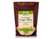 NOW Real Food Crystallized Ginger Slices 12 oz 340 Grams by NOW
