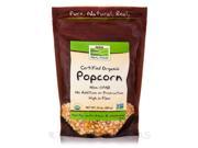 NOW Real Food Popcorn Certified Organic 24 oz 680 Grams by NOW