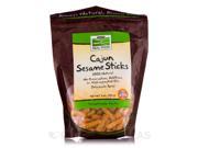 NOW Real Food Cajun Sesame Sticks 9 oz 255 Grams by NOW