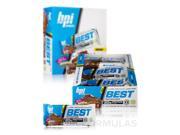 Best Protein Bar Chocolate Peanut Butter Box of 12 Bars by BPI Sports