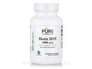 Biotin HSN 8000 mcg 120 Vegetarian Capsules by PureFormulas