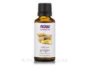 NOW Essential Oils Ginger Oil 1 fl. oz 30 ml by NOW