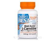 Doctor s Best Best Acetyl L Carnitine HCl Sigma Tau Carnitine 588 mg 60 Capsules