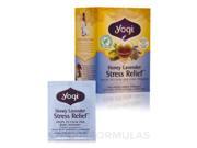 Honey Lavender Stress Relief Tea 16 Tea Bags by Yogi Tea