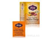 Sweet Tangerine Positive Energy Tea 16 Tea Bags by Yogi Tea