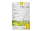 Cotton Tampons with Applicator Regular 16 Count by Organyc