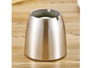 Cone Shape Smokeless Cigarette Ash Container Portable Stainless Steel Ashtray Tabletop Taper Ashtray Cigarette Smoking Ash Tray
